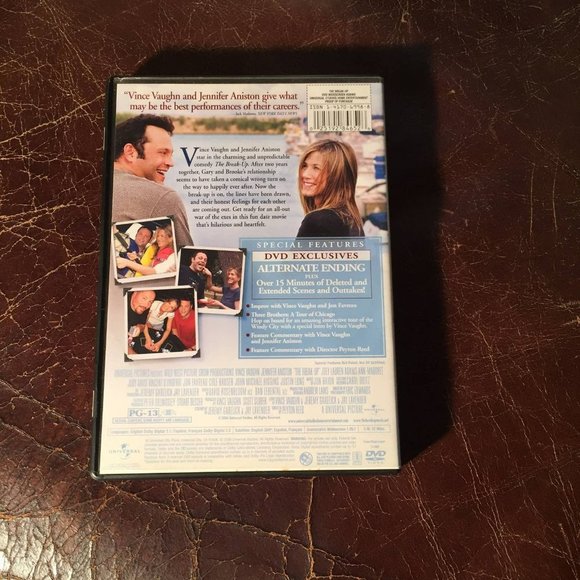 The Break Up - DVD Movie - Picture 2 of 2